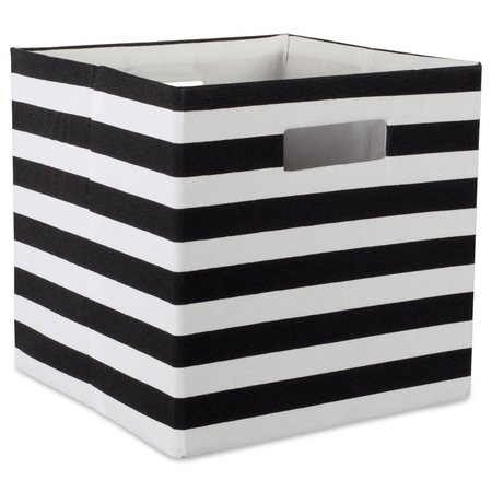 CONVENIENCE CONCEPTS Storage Cube, Polyester, Black HI2567782